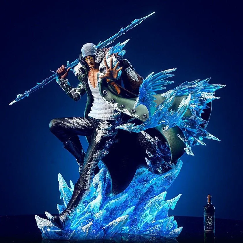 海賊王 LX 青雉 海軍三大將 雙頭GK雕像