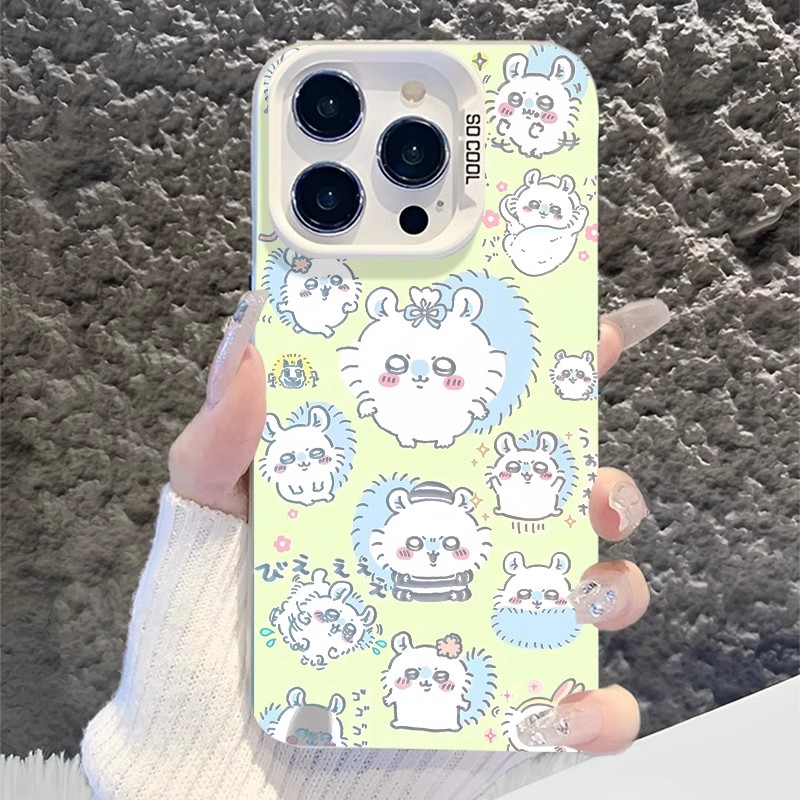 Chiikawa彩銀線條漸變防摔手機殼-ZUIHANG SHOP