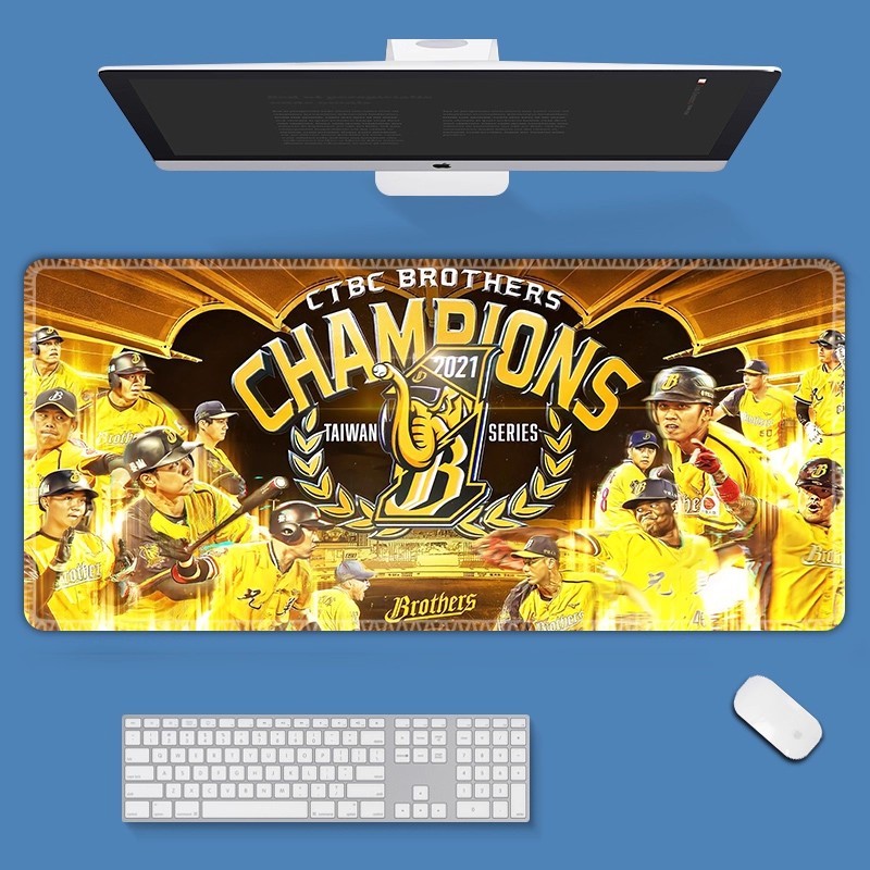 CTBC Brothers 中信兄弟 主題桌墊 布質滑鼠墊-ZUIHANG SHOP