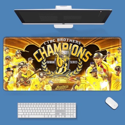CTBC Brothers 中信兄弟 主題桌墊 布質滑鼠墊-ZUIHANG SHOP