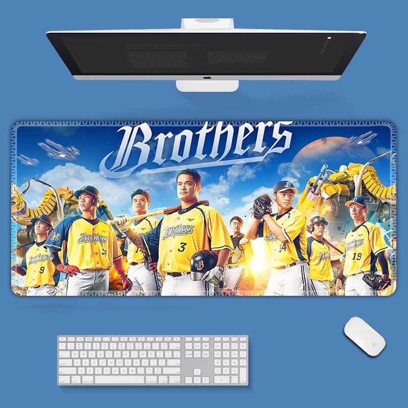 CTBC Brothers 中信兄弟 主題桌墊 布質滑鼠墊-ZUIHANG SHOP