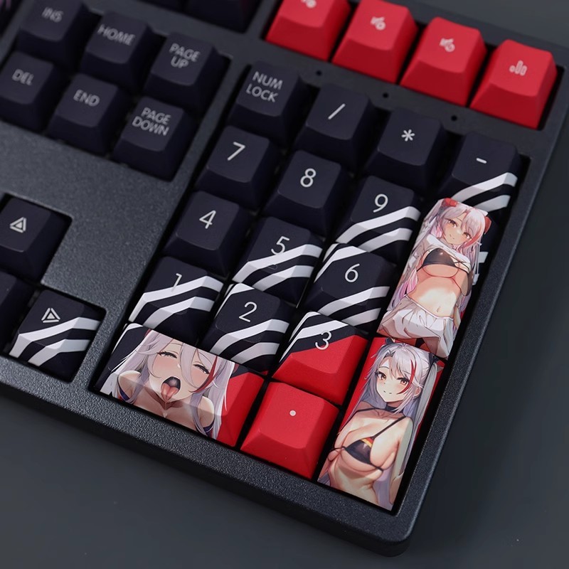 歐根親王透光RGB108鍵標準配列衛星軸鍵帽