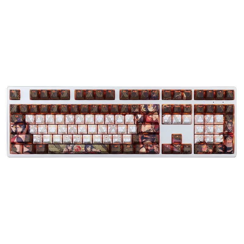 原神迪希雅透光RGB108鍵標準配列衛星軸鍵帽-ZUIHANG SHOP