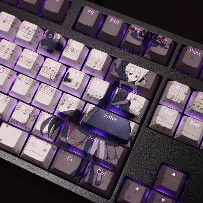 禮服日奈透光RGB108鍵標準配列衛星軸鍵帽-ZUIHANG SHOP