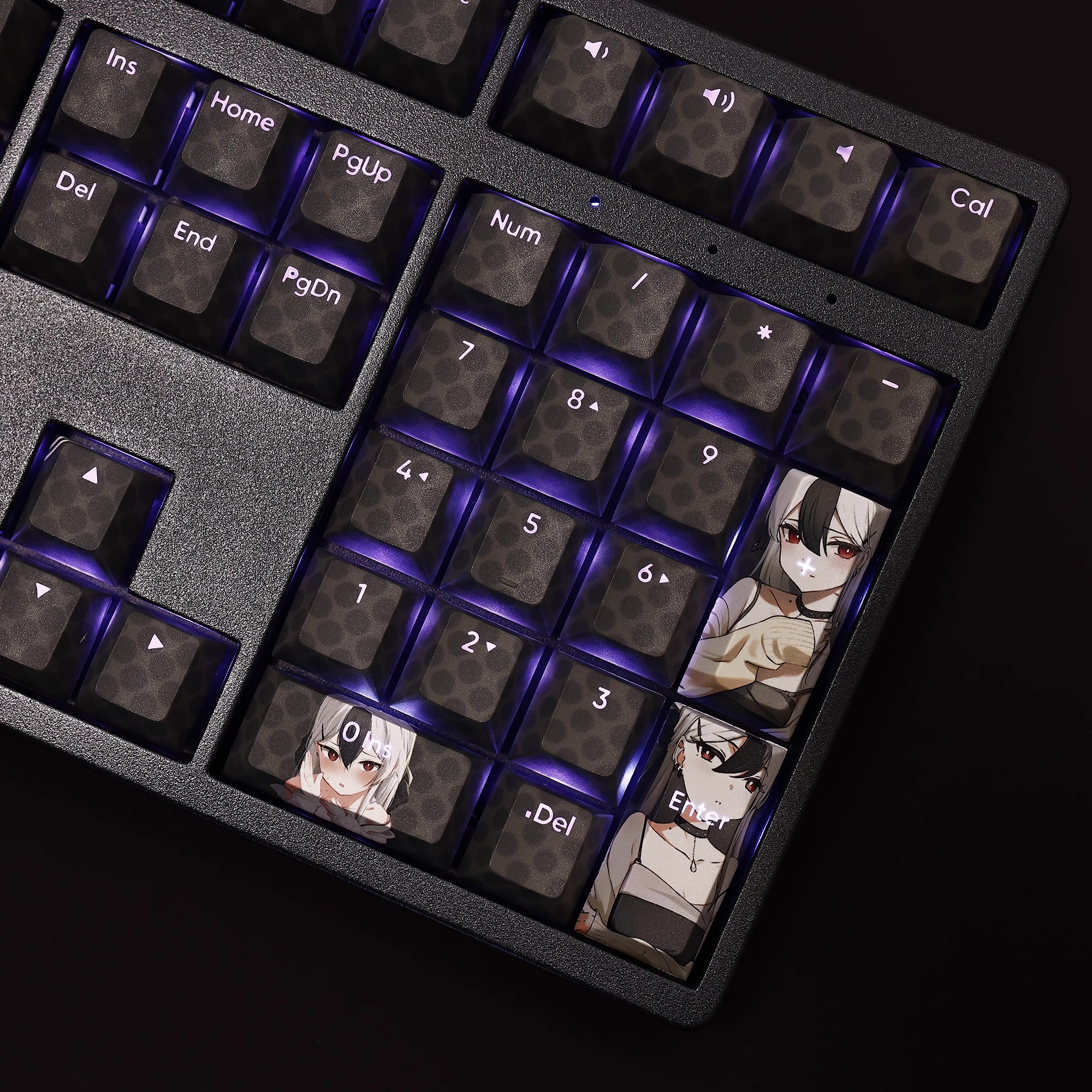 禮服版佳代子透光RGB108鍵標準配列衛星軸鍵帽-ZUIHANG SHOP