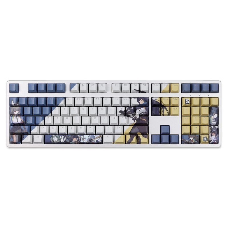 絕區零星見雅透光RGB108鍵標準配列衛星軸鍵帽