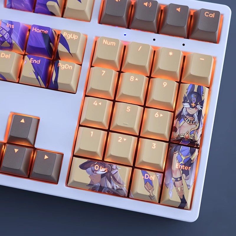 原神賽諾透光RGB108鍵標準配列衛星軸鍵帽-ZUIHANG SHOP