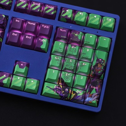 EVA初號機透光RGB108鍵標準配列衛星軸鍵帽-ZUIHANG SHOP