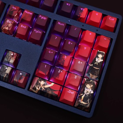 能代透光RGB108鍵標準配列衛星軸鍵帽