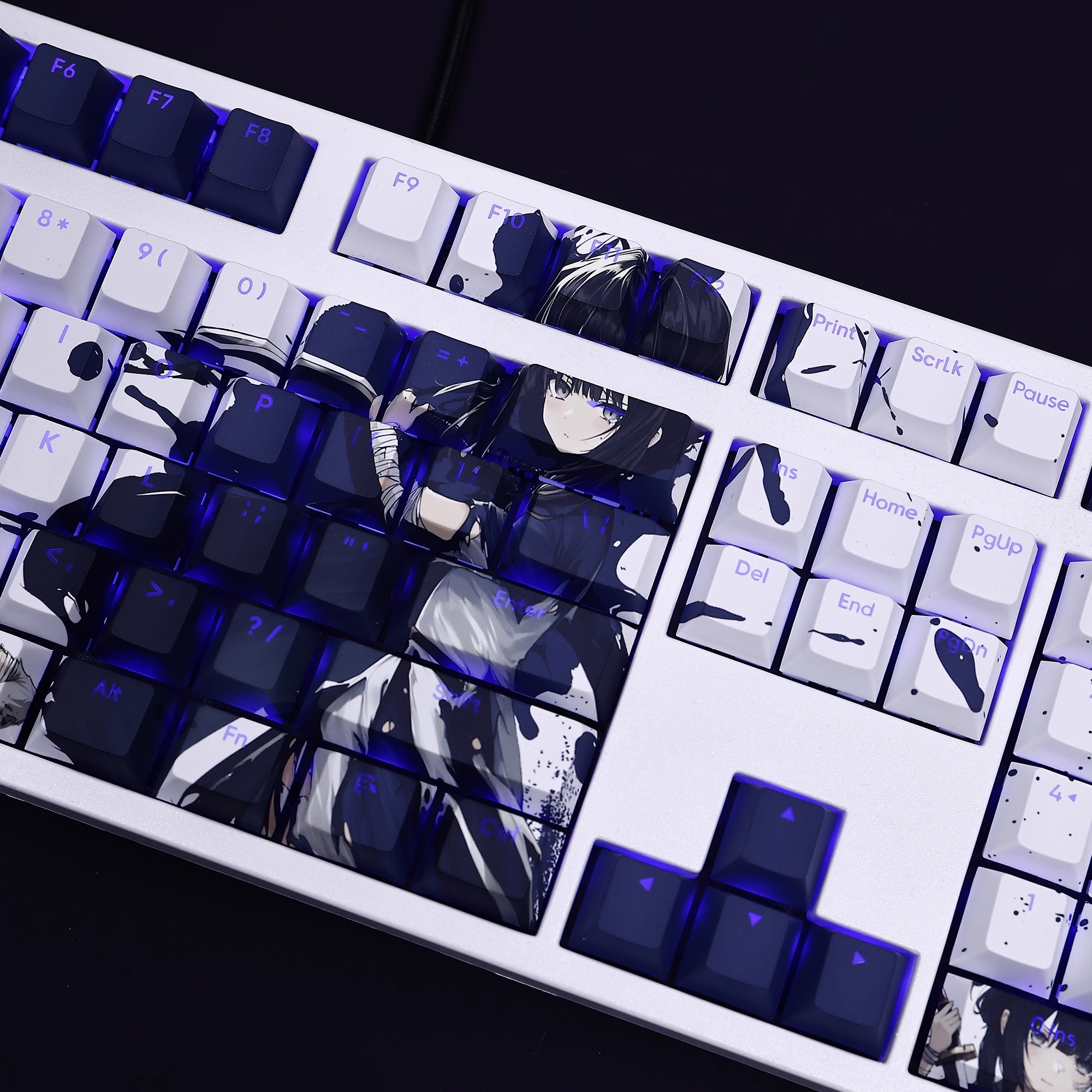 滿穗透光RGB108鍵標準配列衛星軸鍵帽-ZUIHANG SHOP