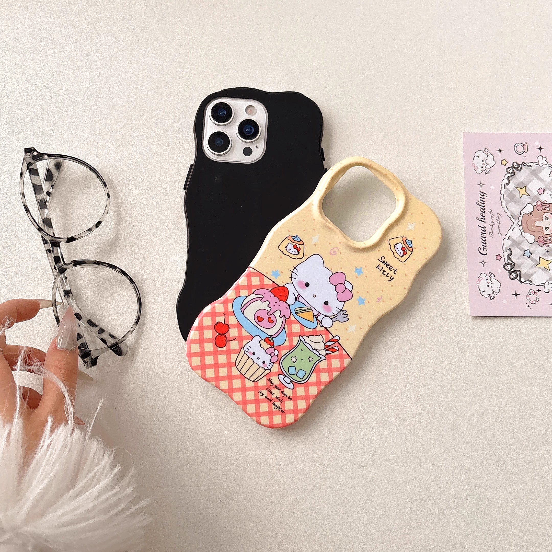 韓系可愛卡通凱蒂貓手機殼-ZUIHANG SHOP