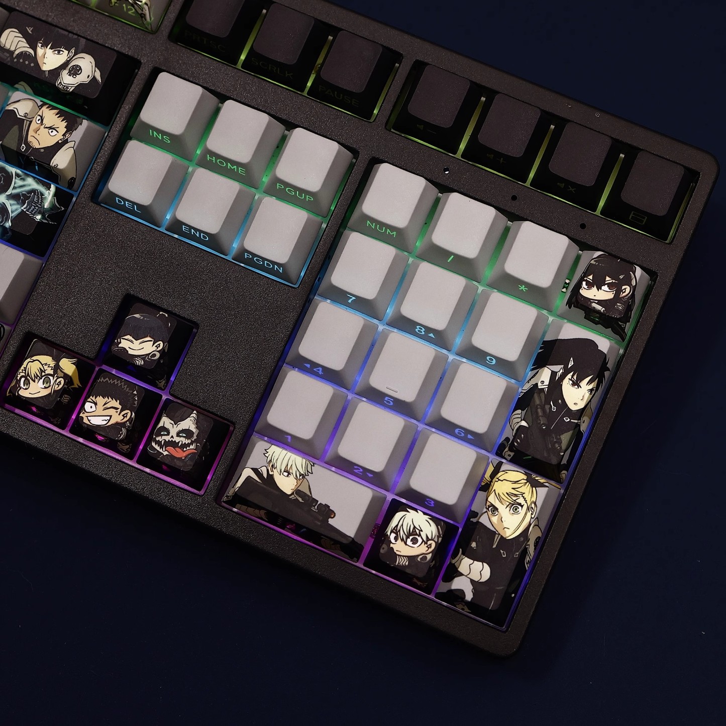 怪獸8號 108鍵 標準配列 衛星軸鍵帽-ZUIHANG SHOP