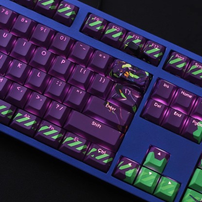 EVA初號機透光RGB108鍵標準配列衛星軸鍵帽-ZUIHANG SHOP