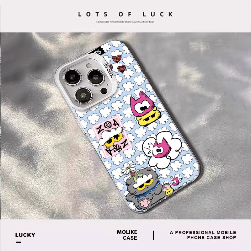 權志龍GD 彩銀線條漸變防摔手機殼-ZUIHANG SHOP