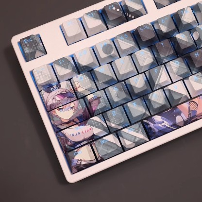 銀狼透光RGB108鍵標準配列衛星軸鍵帽