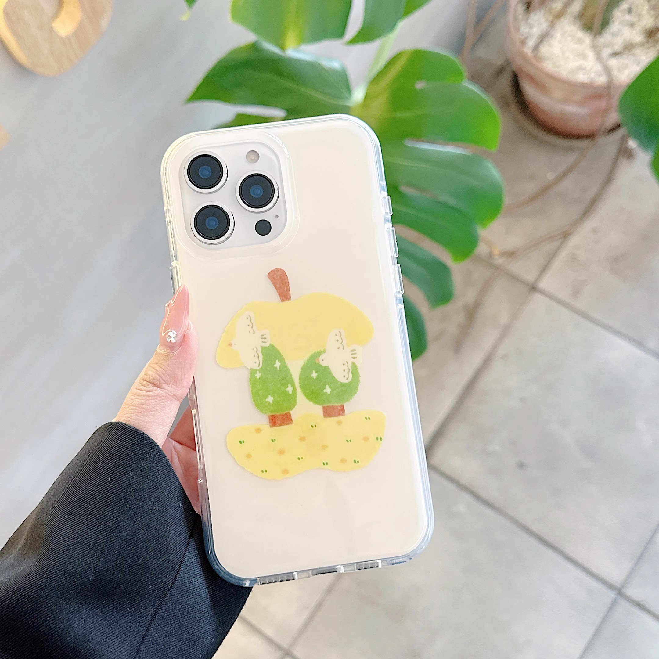 韓系個性卡通塗鴉手機殼-ZUIHANG SHOP