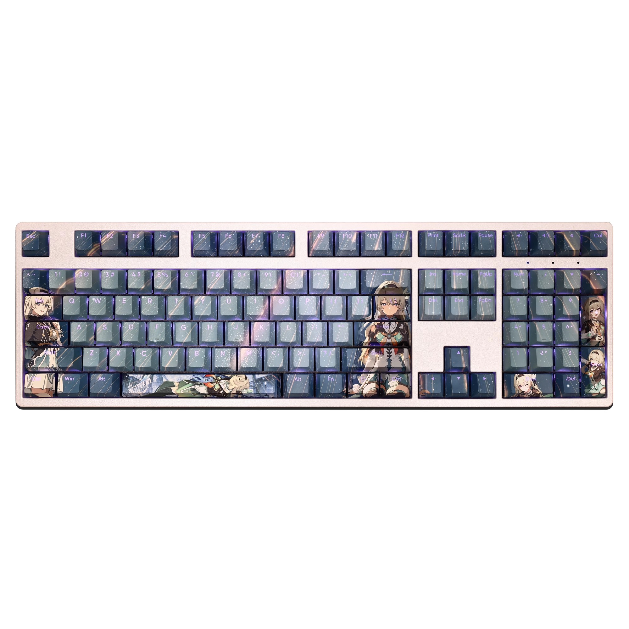 流螢透光RGB108鍵標準配列衛星軸鍵帽-ZUIHANG SHOP