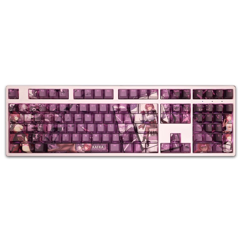 卡芙卡透光RGB108鍵標準配列衛星軸鍵帽-ZUIHANG SHOP