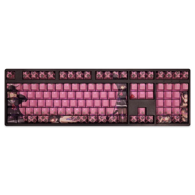 杏山和紗透光RGB108鍵標準配列衛星軸鍵帽