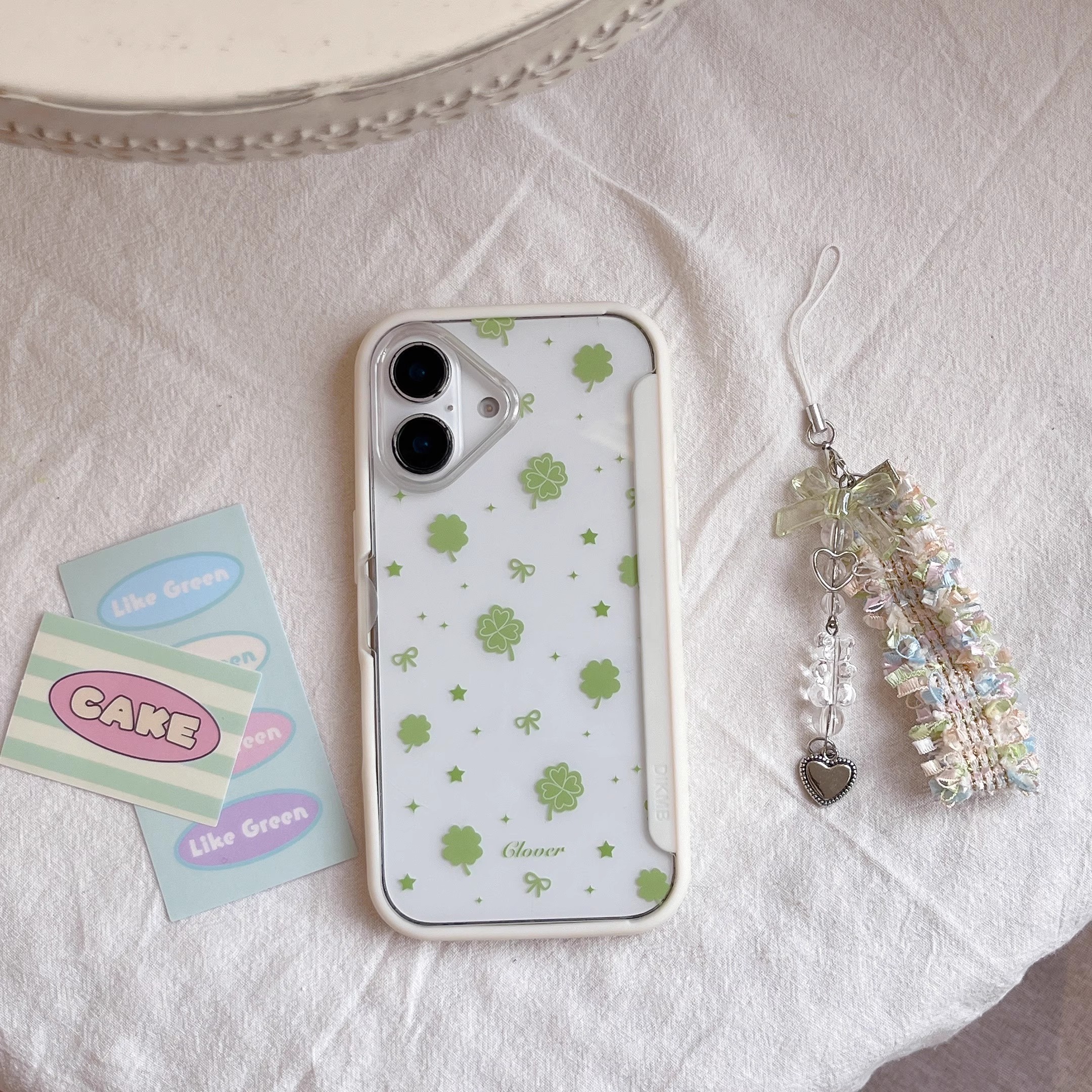 韓系蝴蝶結四葉草手機殼-ZUIHANG SHOP