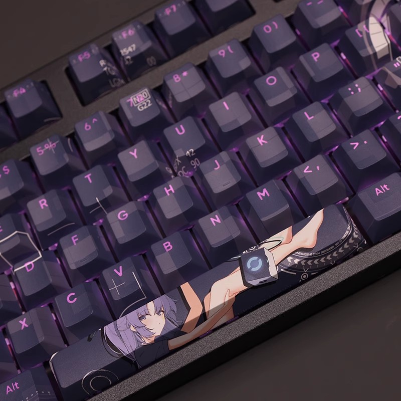 早瀨優香透光RGB108鍵標準配列衛星軸鍵帽-ZUIHANG SHOP