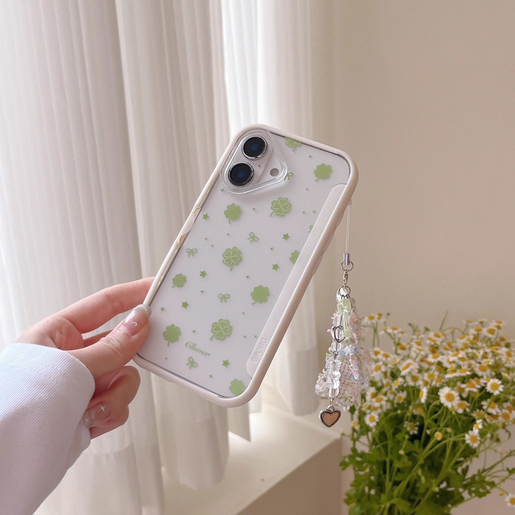 韓系蝴蝶結四葉草手機殼-ZUIHANG SHOP