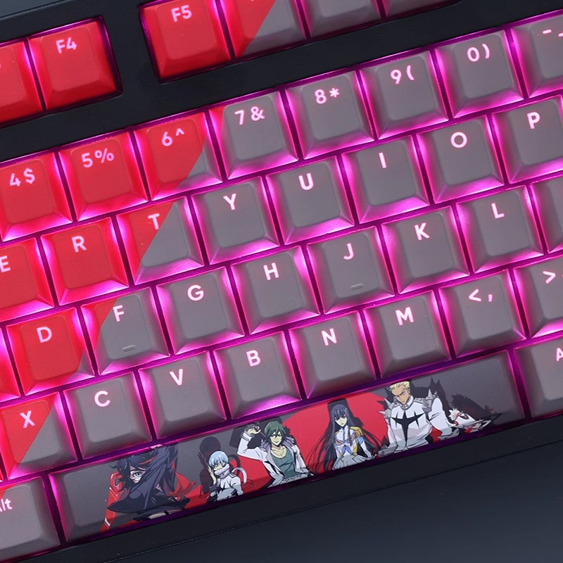 斬服少女透光RGB108鍵標準配列衛星軸鍵帽-ZUIHANG SHOP