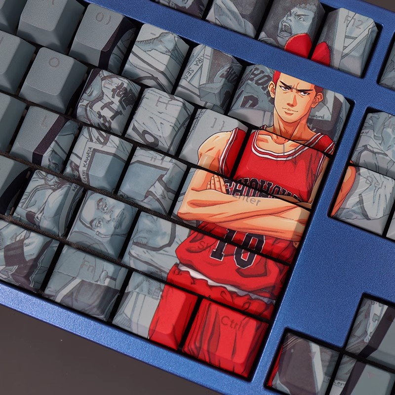 灌籃高手透光RGB108鍵標準配列衛星軸鍵帽-ZUIHANG SHOP