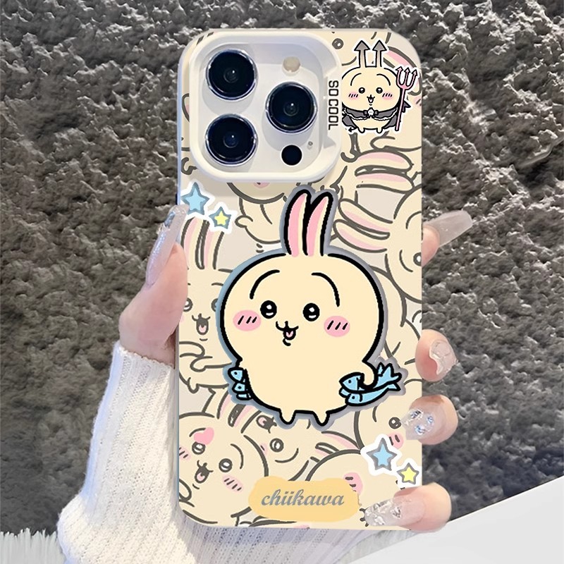 Chiikawa彩銀線條漸變防摔手機殼-ZUIHANG SHOP