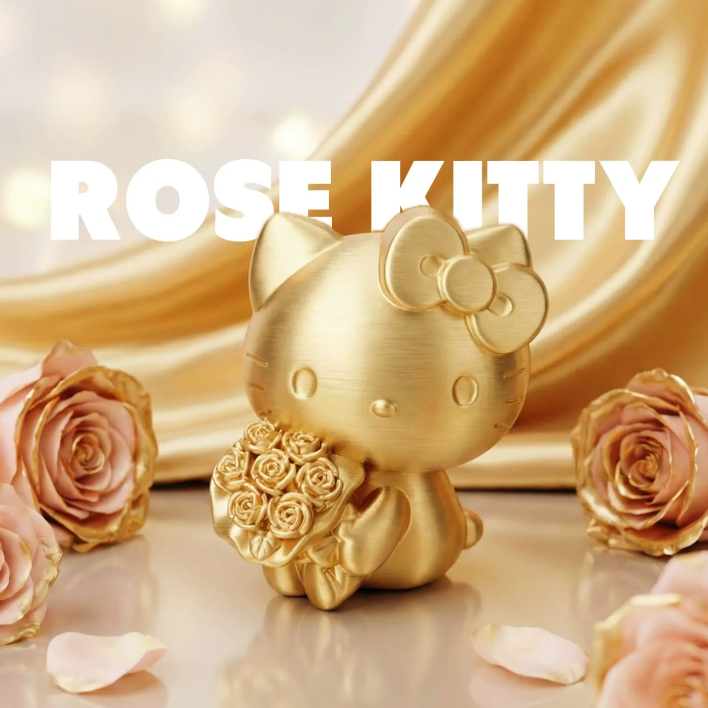 潮玩招財系列擺件 新年創意裝飾品3D打印禮物