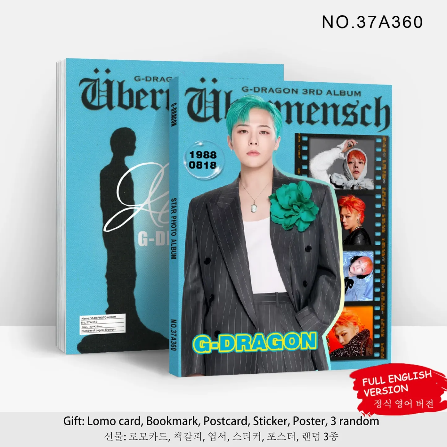 G-Dragon 官方週邊商品 (韓國進口版)-ZUIHANG SHOP