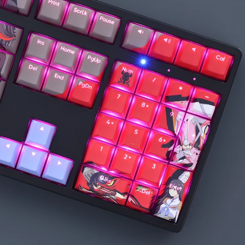 斬服少女透光RGB108鍵標準配列衛星軸鍵帽-ZUIHANG SHOP