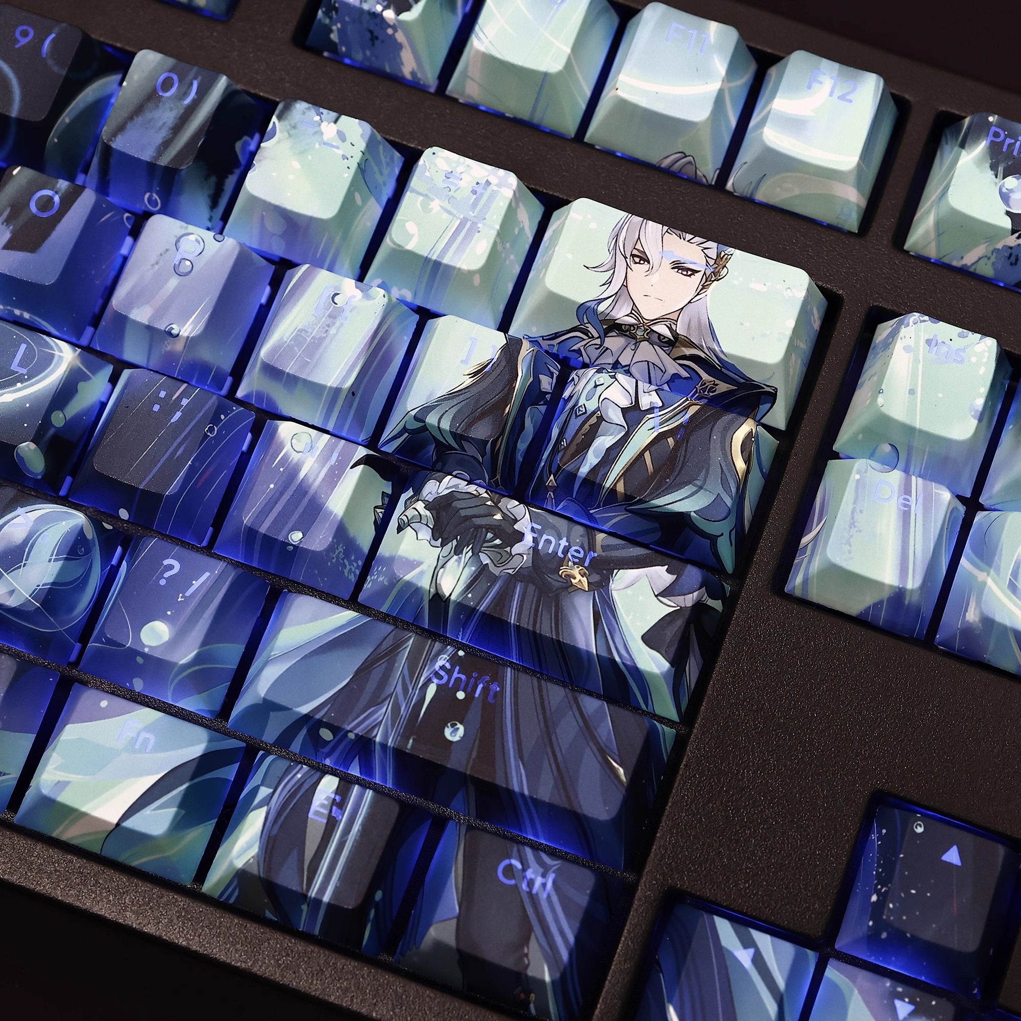 那維萊特透光RGB108鍵標準配列衛星軸鍵帽-ZUIHANG SHOP