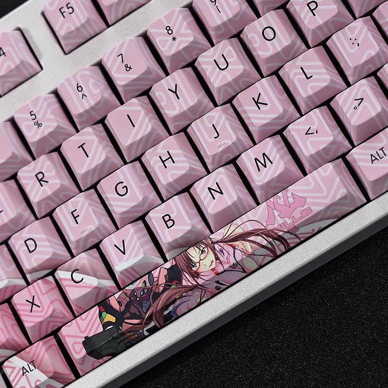 EVA真希波色彩增益108鍵標準配列衛星軸鍵帽-ZUIHANG SHOP