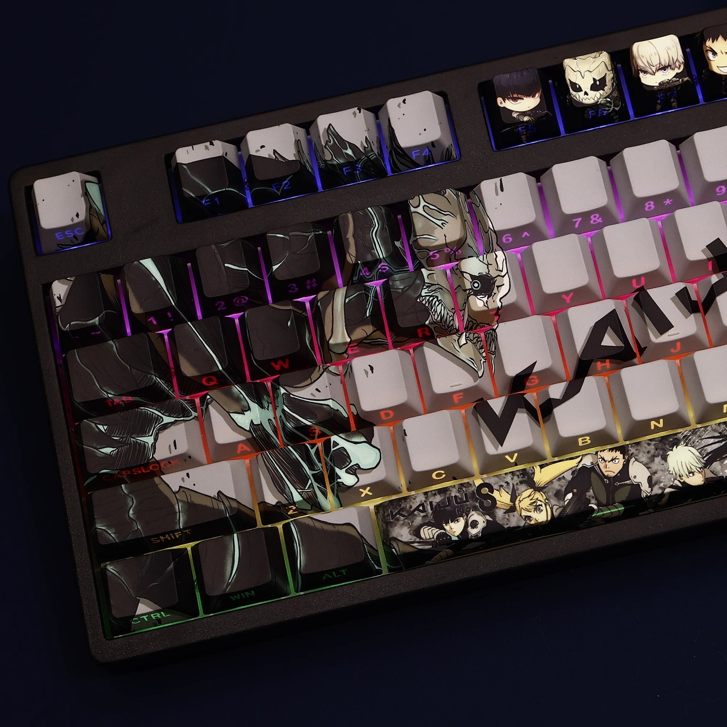 怪獸8號 108鍵 標準配列 衛星軸鍵帽-ZUIHANG SHOP