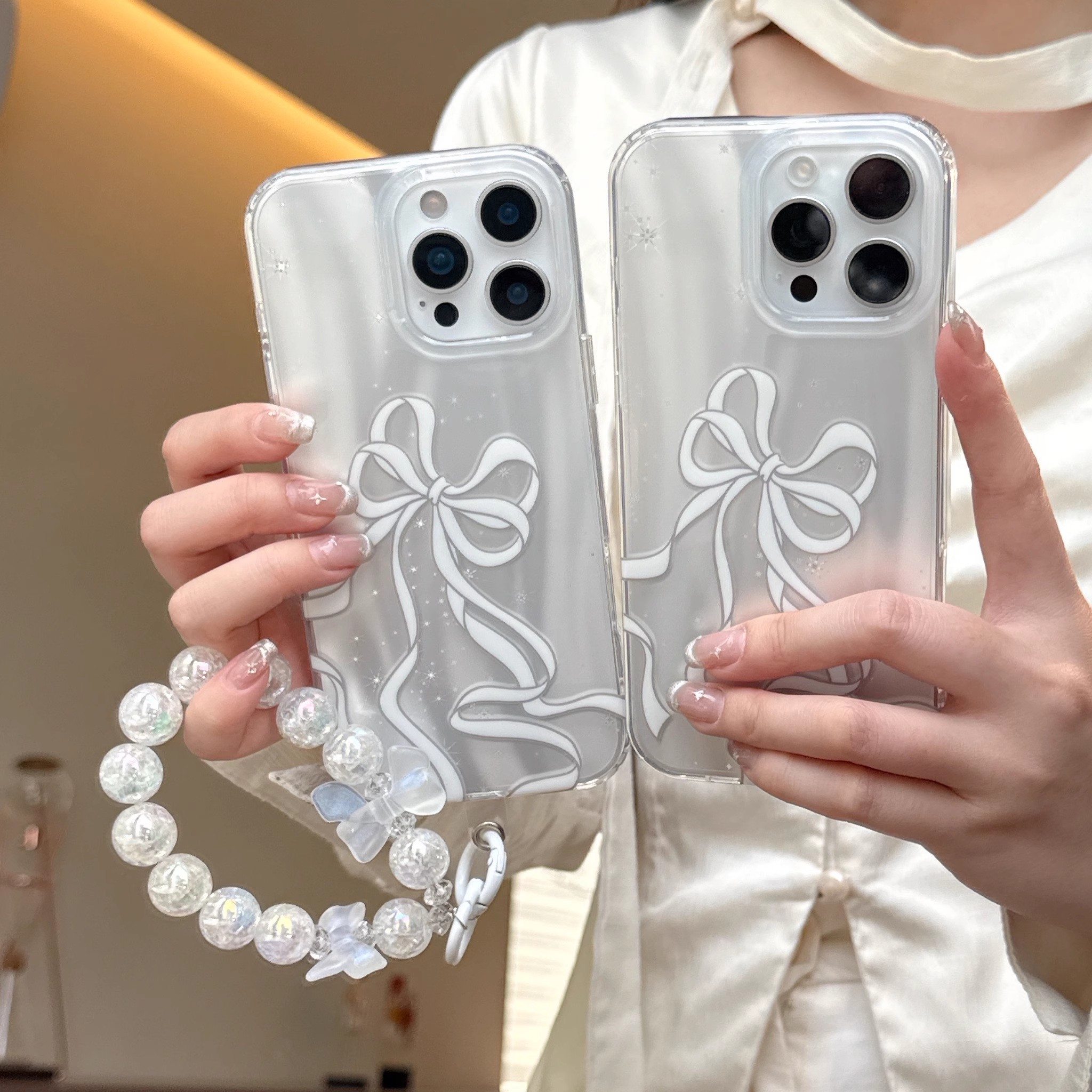 韓系絲帶蝴蝶結手機殼-ZUIHANG SHOP