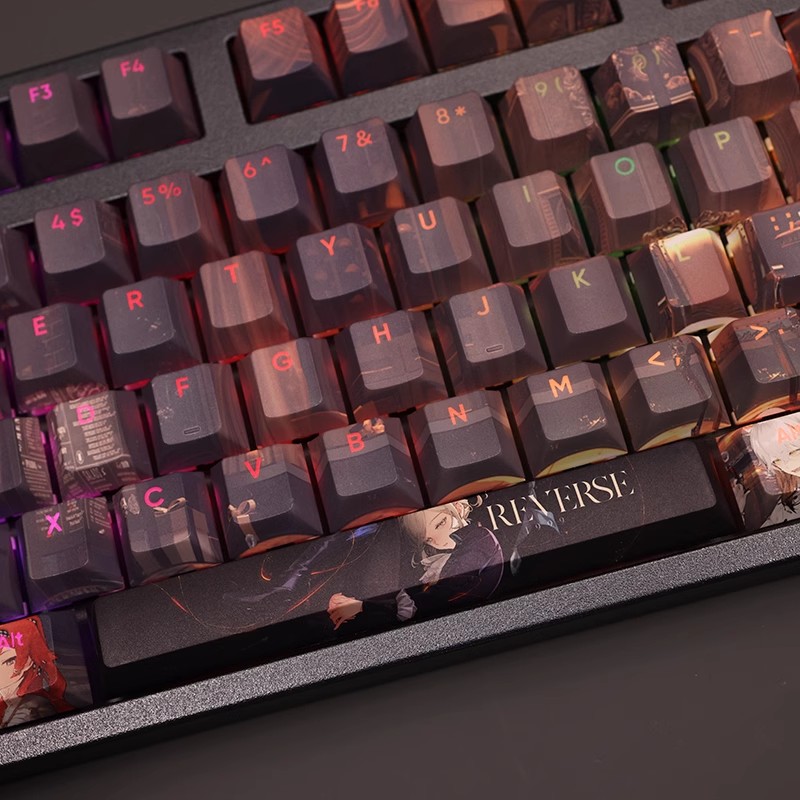 重返未來1999透光RGB108鍵標準配列衛星軸鍵帽-ZUIHANG SHOP