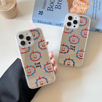 韓系簡約塗鴉手機殼-ZUIHANG SHOP