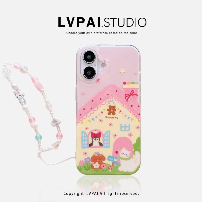 韓系可愛卡通插畫小動物手機殼-ZUIHANG SHOP