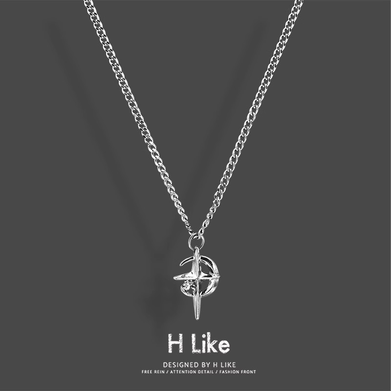 原創小飾系列 個性時尚鈦鋼項鍊吊墜-ZUIHANG SHOP
