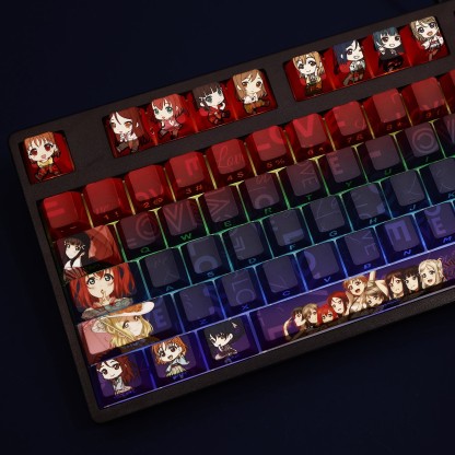 LoveLive!Sunshine 108鍵 標準配列 衛星軸鍵帽-ZUIHANG SHOP