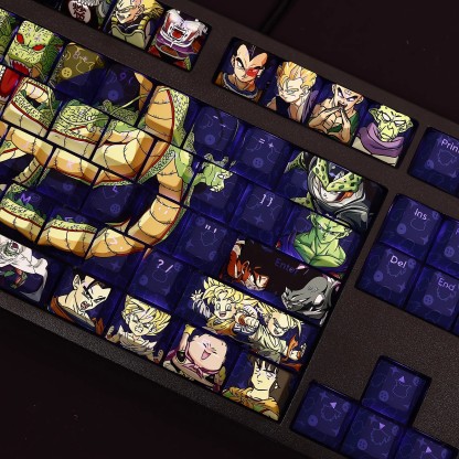 七龍珠透光RGB108鍵標準配列衛星軸鍵帽-ZUIHANG SHOP