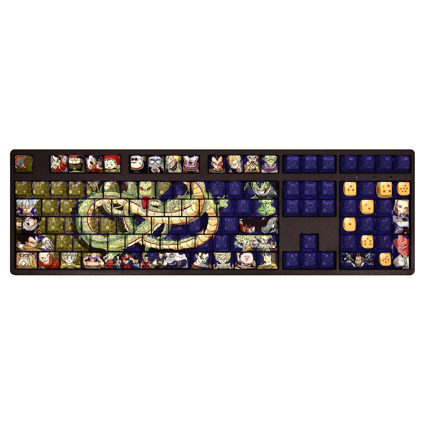 七龍珠透光RGB108鍵標準配列衛星軸鍵帽-ZUIHANG SHOP