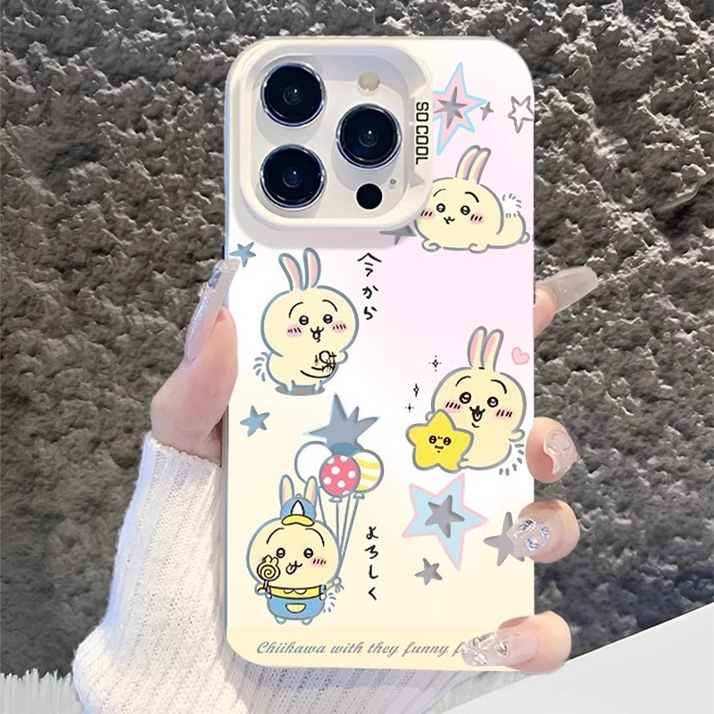 Chiikawa彩銀線條漸變防摔手機殼-ZUIHANG SHOP