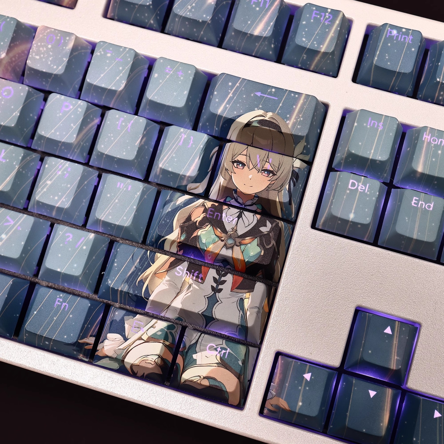 流螢透光RGB108鍵標準配列衛星軸鍵帽-ZUIHANG SHOP