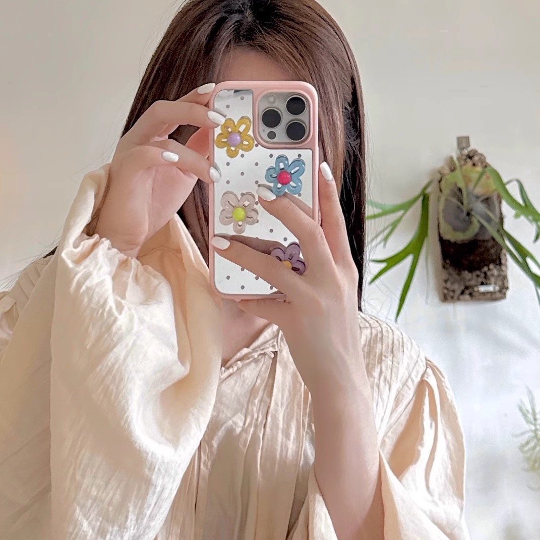 韓系小清新立體花朵手機殼-ZUIHANG SHOP