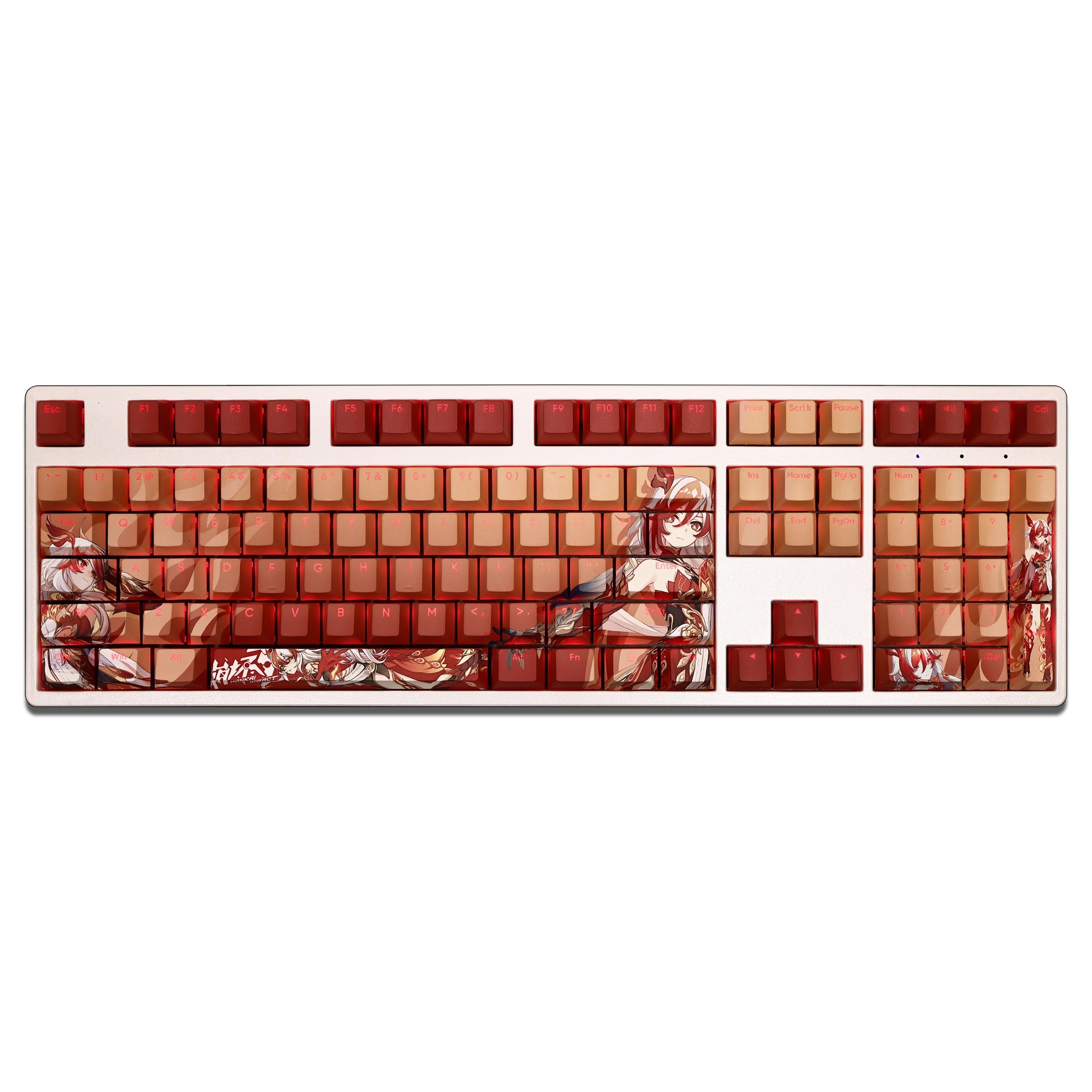 崩壞3符華浮生透光RGB108鍵標準配列衛星軸鍵帽-ZUIHANG SHOP
