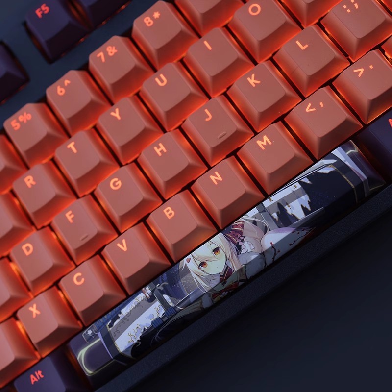 綾波透光RGB108鍵標準配列衛星軸鍵帽