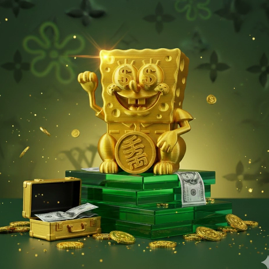 潮玩招財系列擺件 新年創意裝飾品3D打印禮物