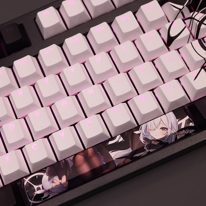 阿羅娜普拉娜透光RGB108鍵標準配列衛星軸鍵帽-ZUIHANG SHOP